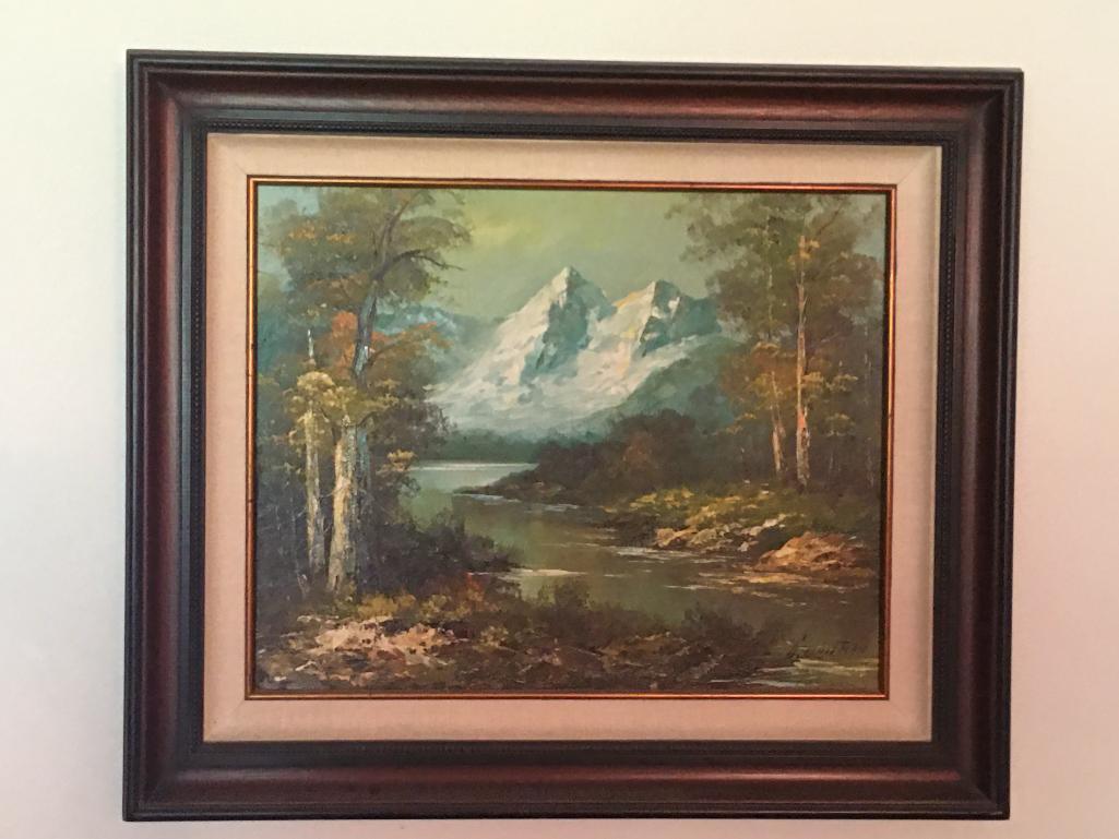 Framed Wall Art Signed by Artist