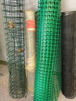 Lot of Plastic Garden Fencing