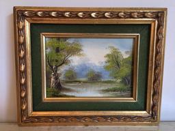 Signed and Framed Oil Painting