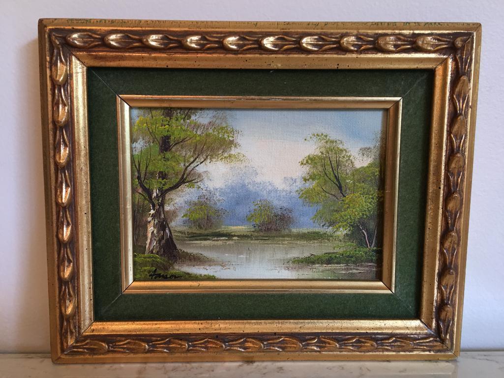 Signed and Framed Oil Painting