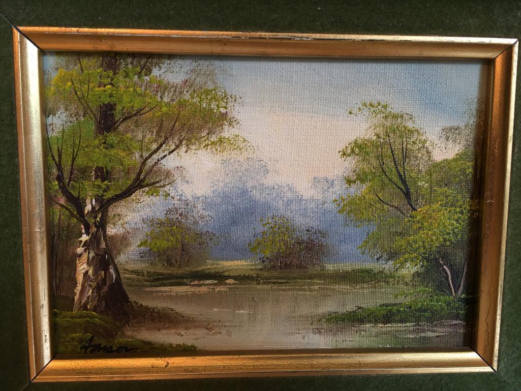 Signed and Framed Oil Painting