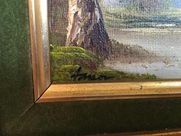 Signed and Framed Oil Painting