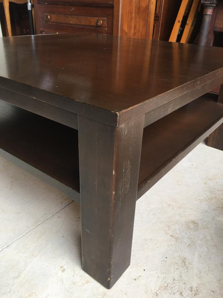 Large Wood Coffee Table