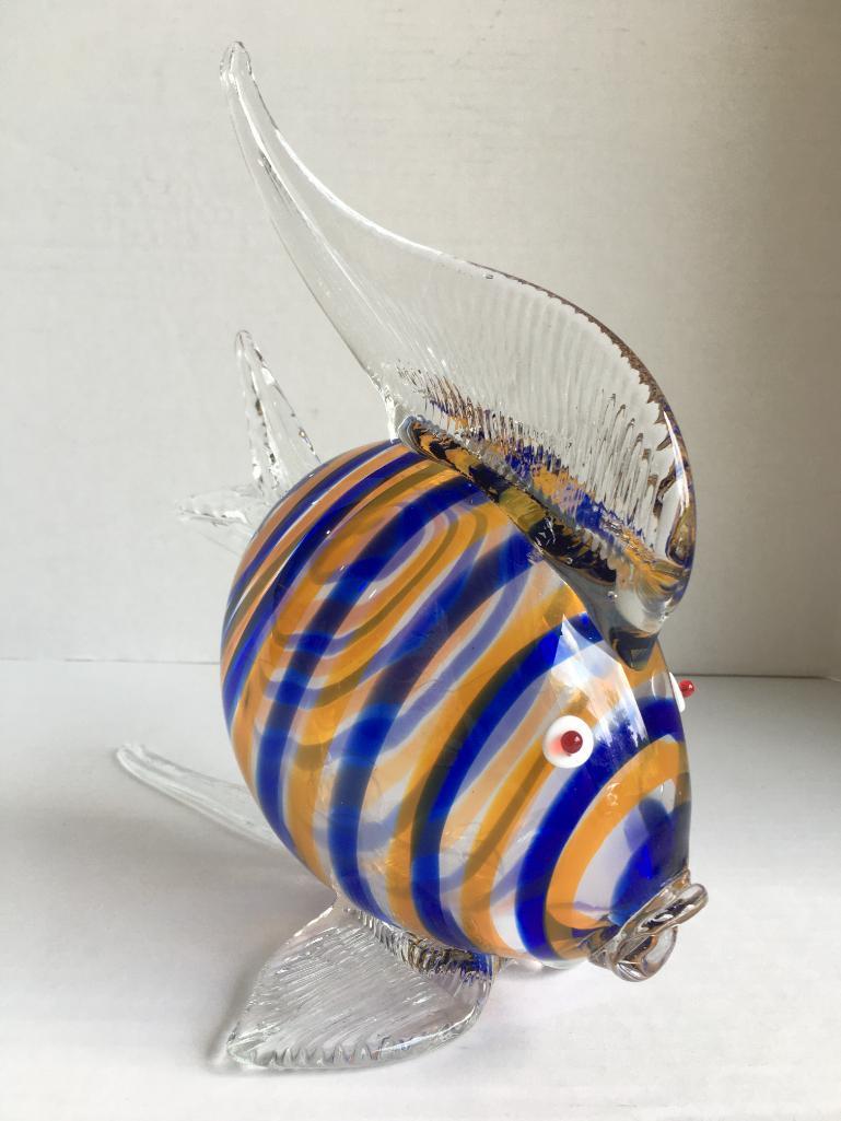 Hand blown Glass Fish