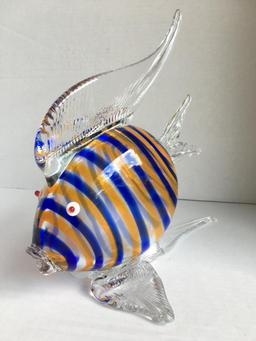 Hand blown Glass Fish