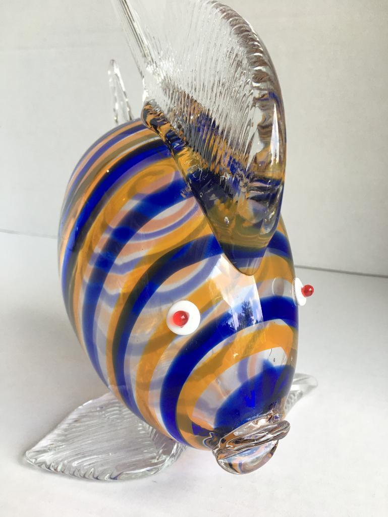 Hand blown Glass Fish