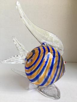 Hand blown Glass Fish