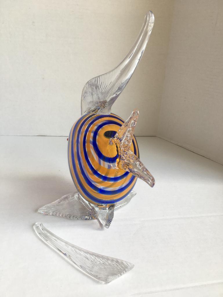 Hand blown Glass Fish