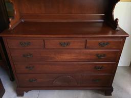 Antique Willet Solid Cherry Sideboard