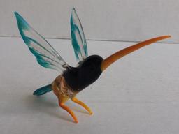 Blown Glass Hummingbird