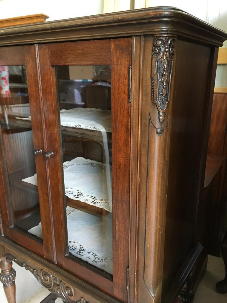 Small Antique Display Cabinet