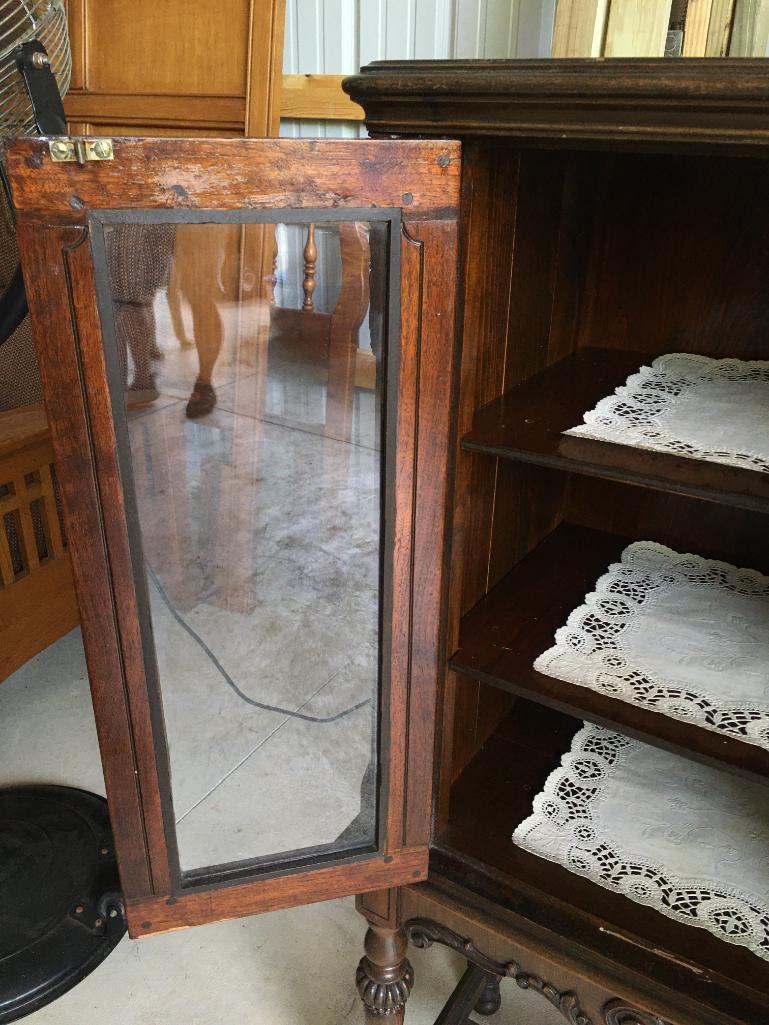 Small Antique Display Cabinet