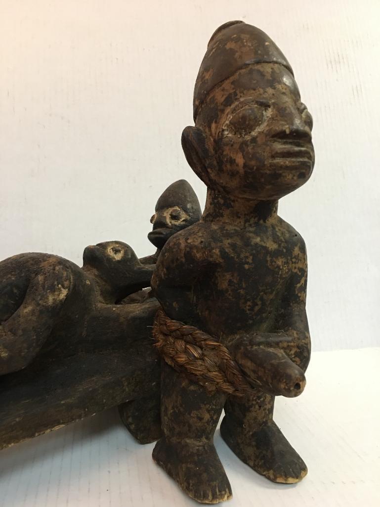 Wood Carved Fertility God