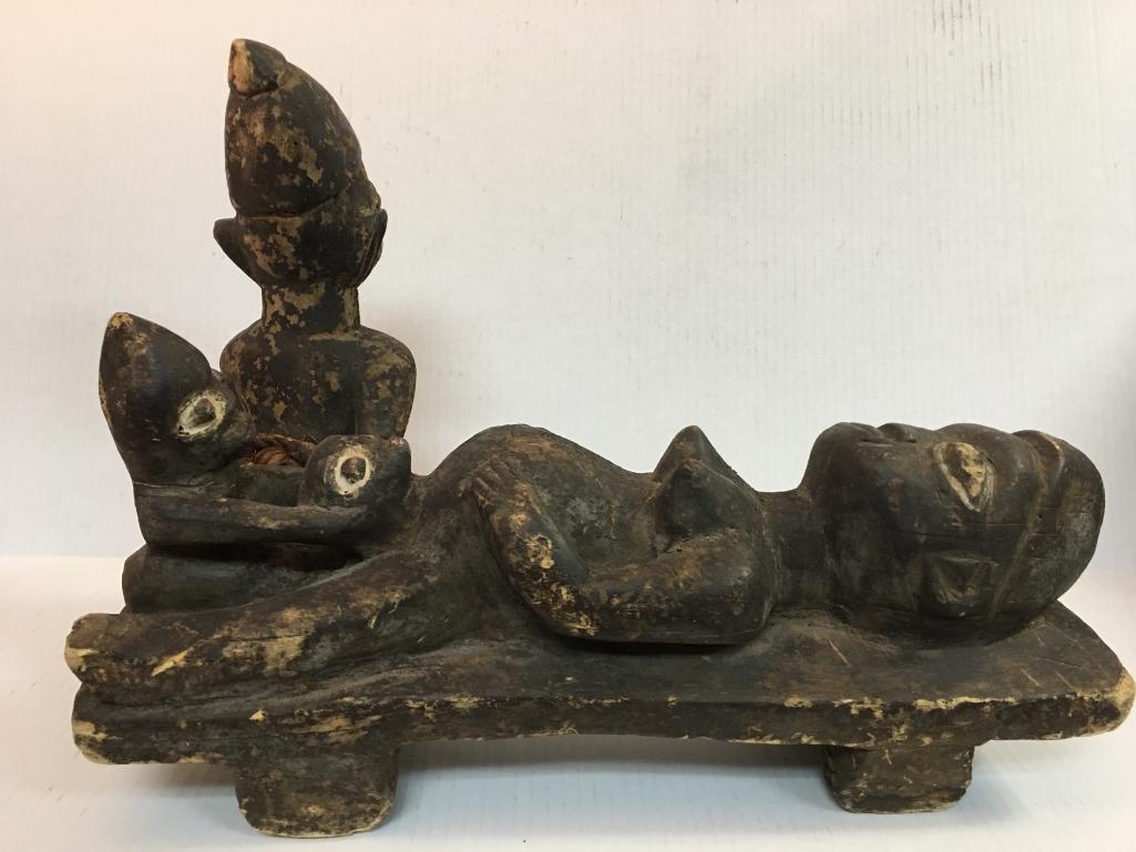 Wood Carved Fertility God