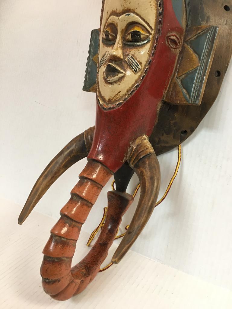 Carved Animal Mask