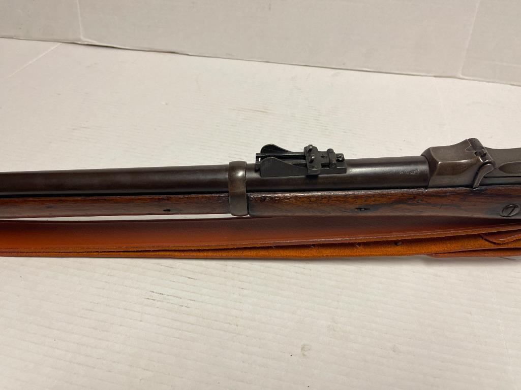 Springfield Black Powder Rifle Model 1873 w/Leather Strap