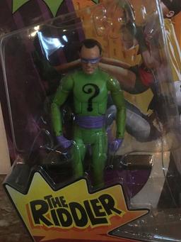 DC Comics Batman Classic TV Series "The Riddler" Doll. New in Package