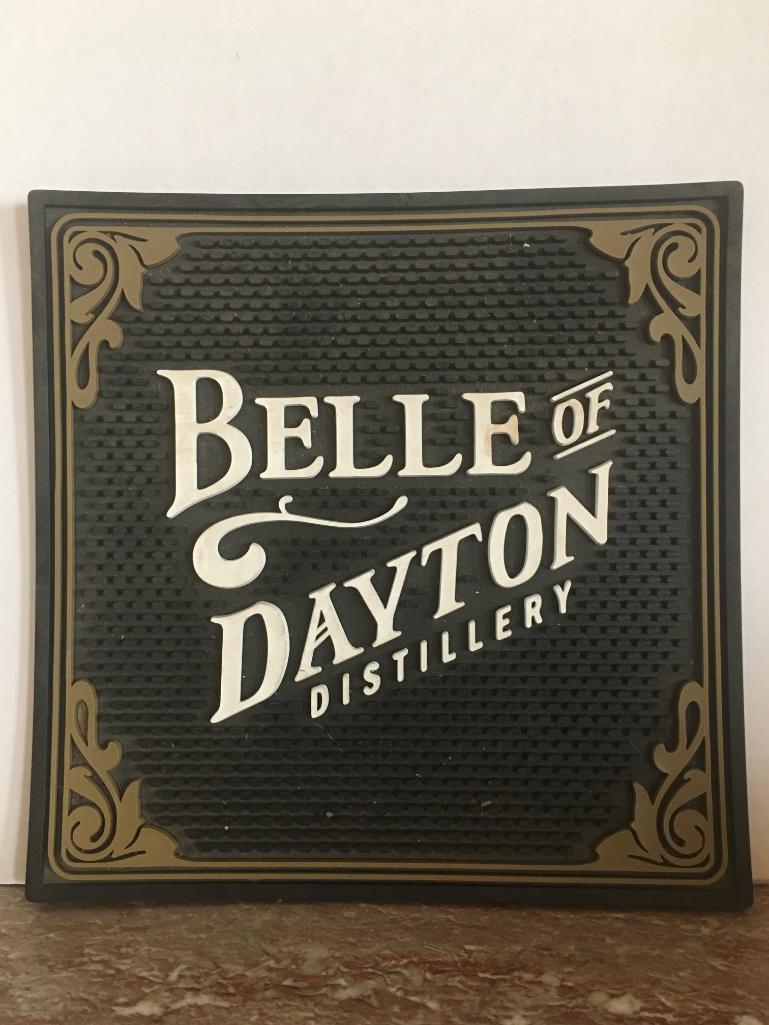 Rubber Bar Mat "Belle of Dayton Distillery"