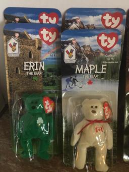 Group of TY Ronald McDonald House Collectible Beanie Babies New in Package