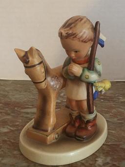 Vintage M.J. Hummel "Battle Boy and His Little Horse"