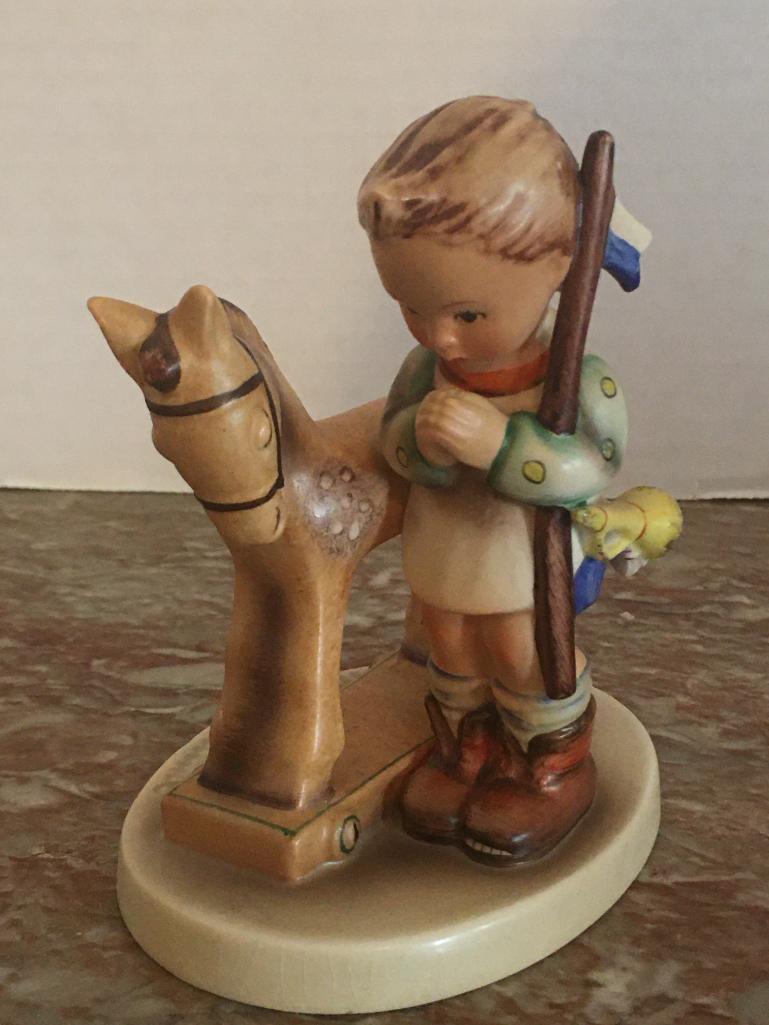 Vintage M.J. Hummel "Battle Boy and His Little Horse"