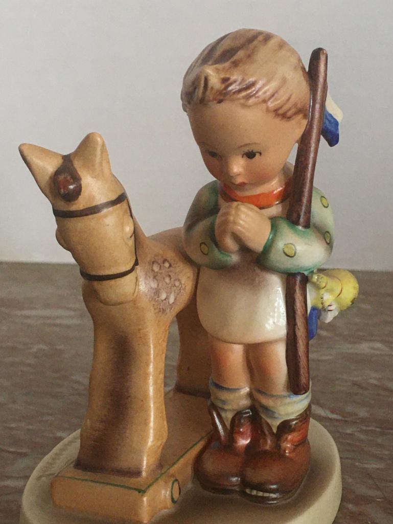 Vintage M.J. Hummel "Battle Boy and His Little Horse"