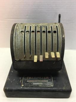 Vintage PayMaster Check Writer and Protector by American Check Writer Co.