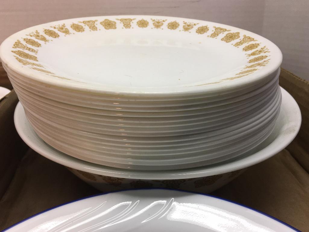 Mismatched Corelle Dishes