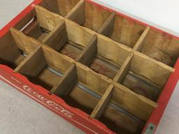 Vintage Wood Coca-Cola Bottle Carrier