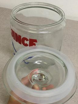 Lance Glass Canister Jar