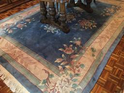 Vintage Raised Floral Area Rug