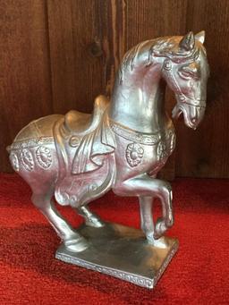 Metal Horse Statue