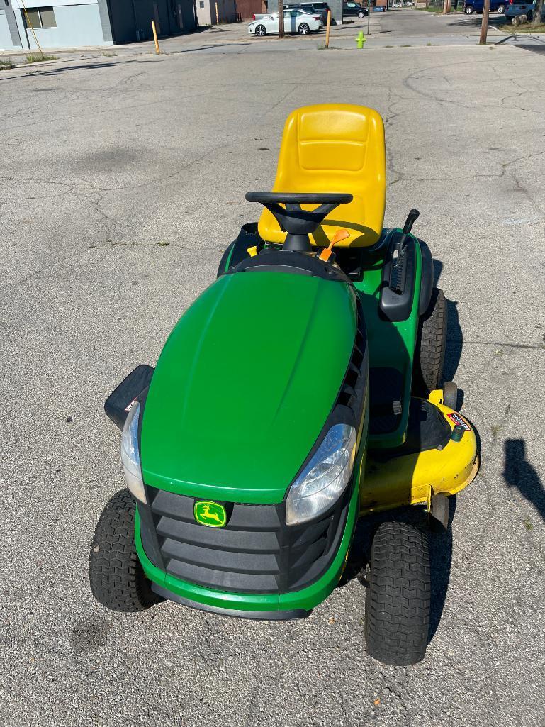 John Deere D140, Riding Mower, 48" Mowing Deck, 110.2 Hours, 22HP Motor, Runs and Cuts Fine!!