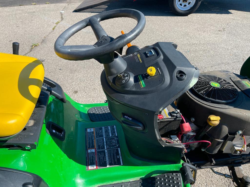 John Deere D140, Riding Mower, 48" Mowing Deck, 110.2 Hours, 22HP Motor, Runs and Cuts Fine!!