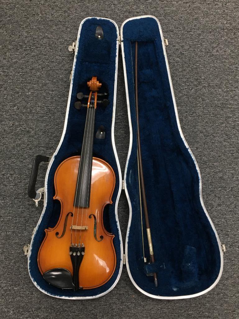 Glaesel Viola in Case with Bow from Rental Fleet, VA26E6 INT