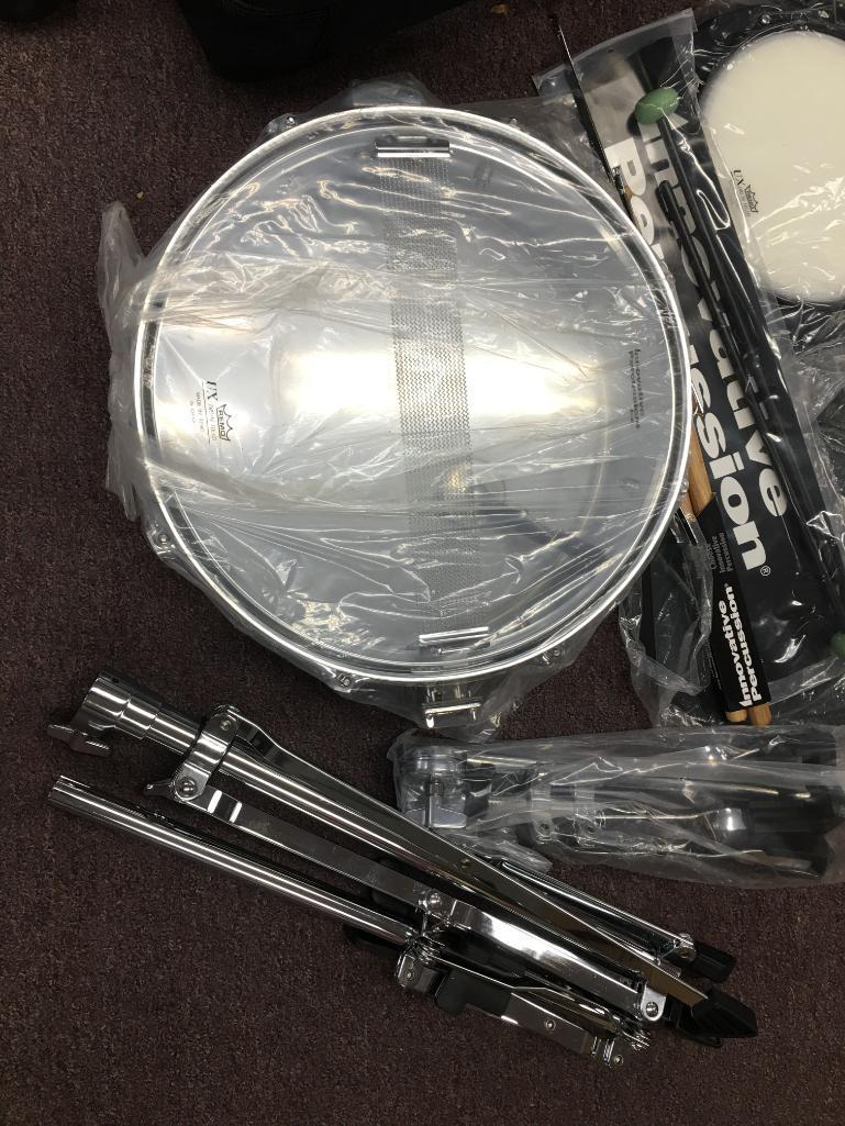 New Innovative Percussion Snare and Bell Kit in Case