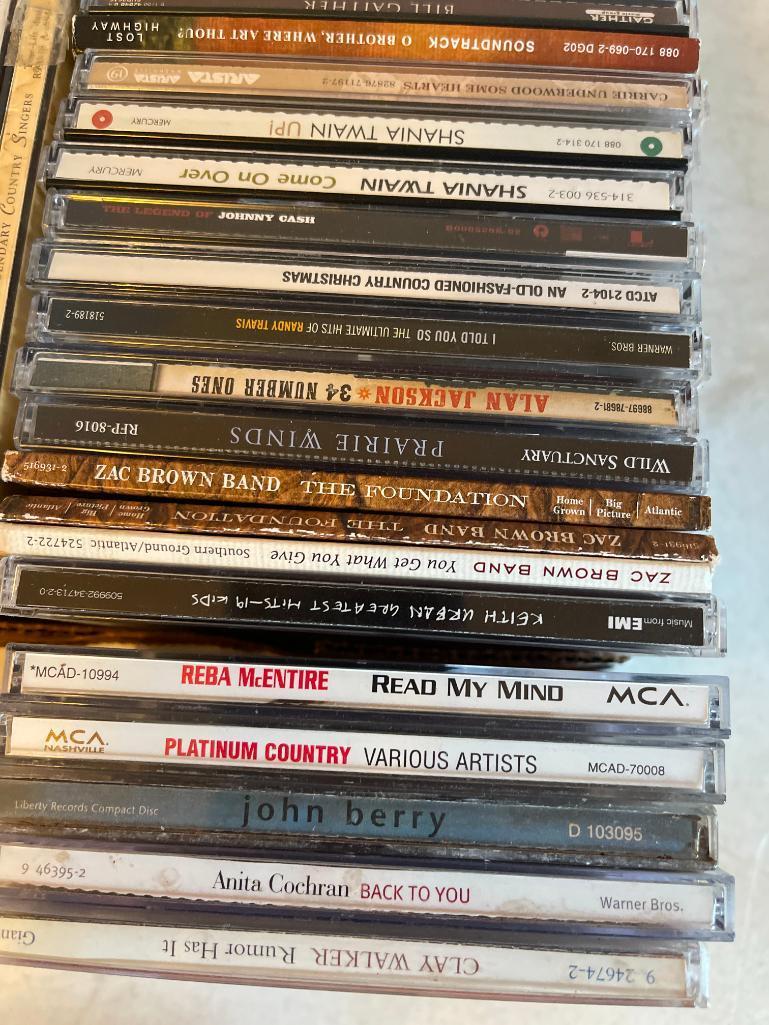 Group of Country Music CDs as Pictured
