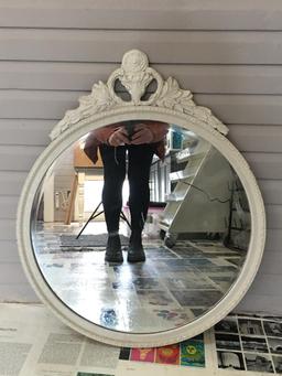 Vintage Oval Mirror