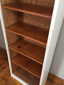 Custom Made Bookshelf with Adjustable Shelves