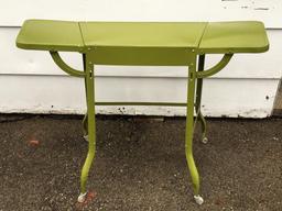 Vintage Metal Typewriter Table