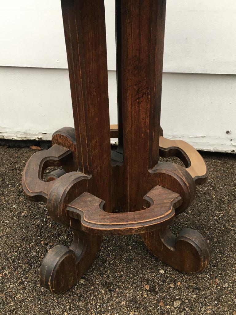 Vintage Wooden Plant Stand