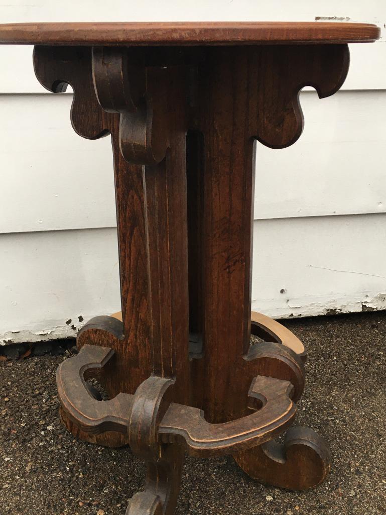 Vintage Wooden Plant Stand