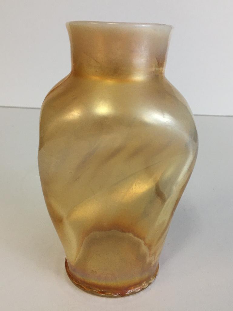Opalescent Glass Vase