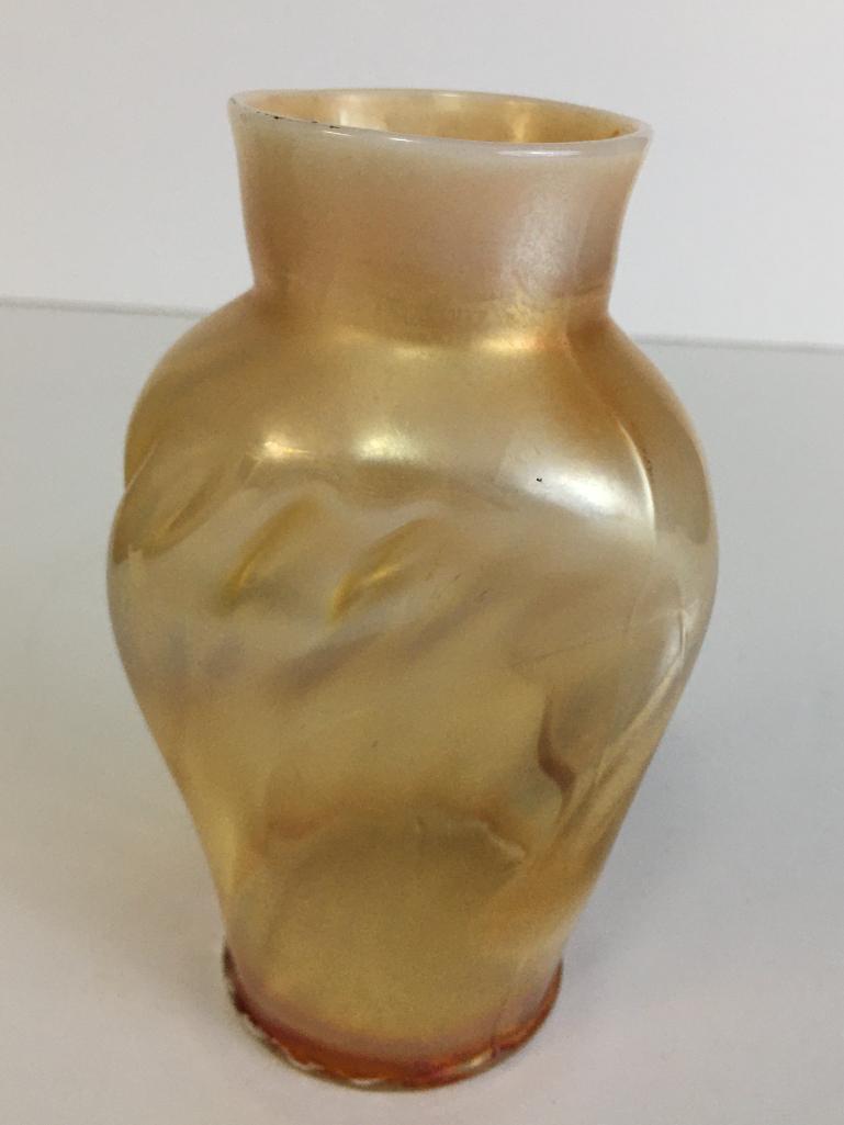 Opalescent Glass Vase
