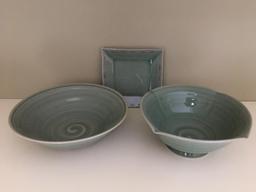 Decorative Bowls and Serving Plate