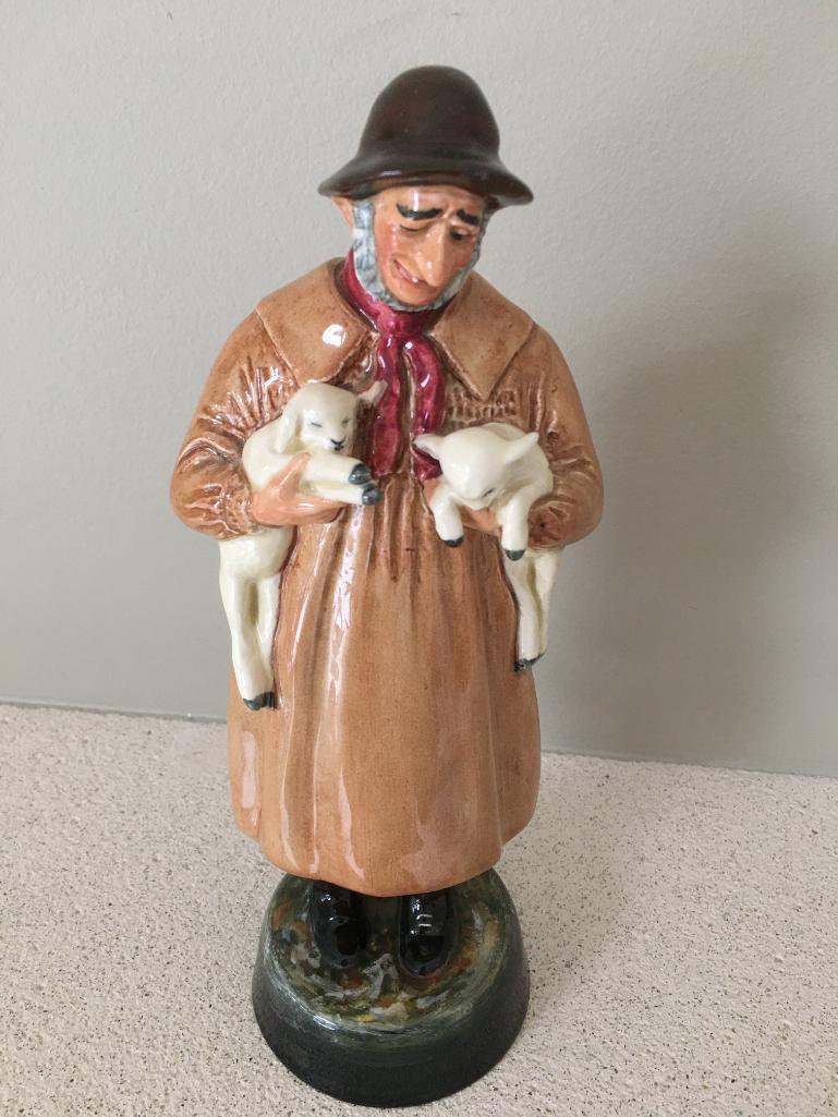 Royal Doulton "Lambing Time" Figurine Signed Rd No 832043