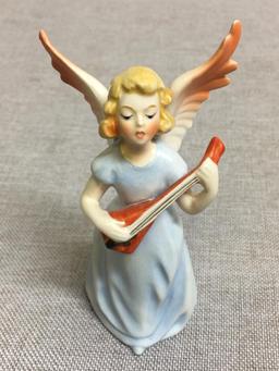 Vintage Goebel Angel Playing Mandolin
