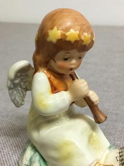 Vintage Goebel Hummel Lore Angel Flute Girl