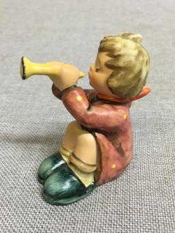 Vintage Goebel Hummel Girl w/Horn "Little Band"