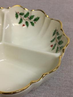 Lenox Holiday Relish Dish